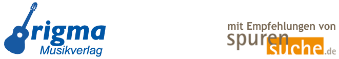 rigma Musikverlag Logo | mit Empfehlungen von spurensuche.de