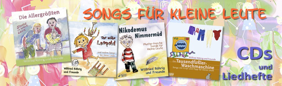 Songs für kleine Leute - Banner